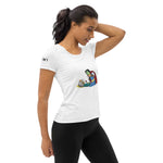 Sleeping Beauty  Women's Athletic T-shirt