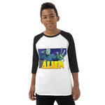 The Alien Youth baseball shirt