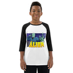 The Alien Youth baseball shirt