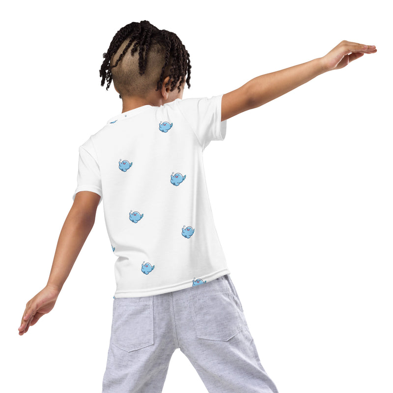 The Huggabums Kids crew neck t-shirt