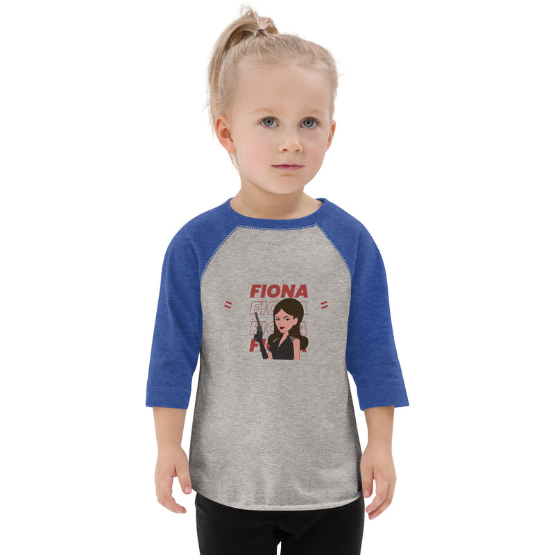Fiona Toddler baseball shirt