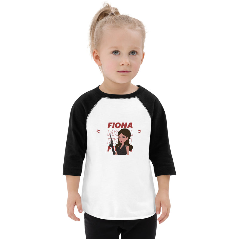 Fiona Toddler baseball shirt