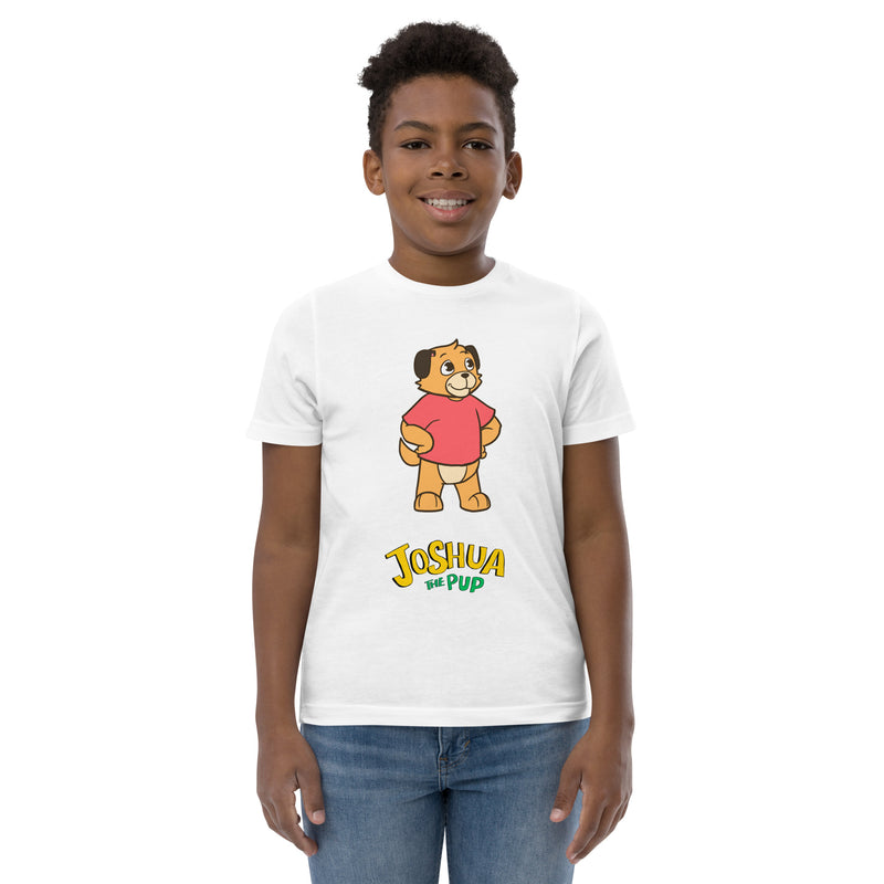 Youth Joshua the Pup jersey t-shirt
